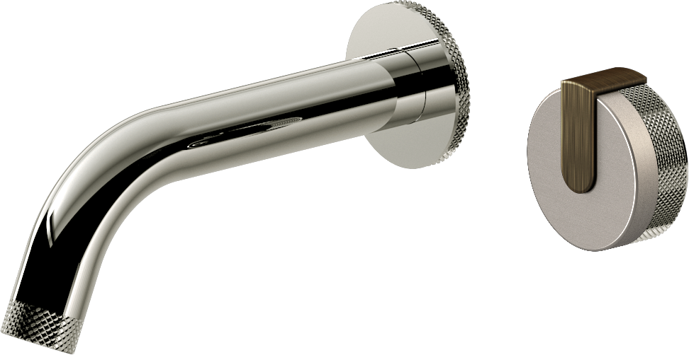 E-11535-R1BNi-L1VBB-PC Настенный прогрессивный смеситель скрытого монтажа для раковины GRAFF MOD+