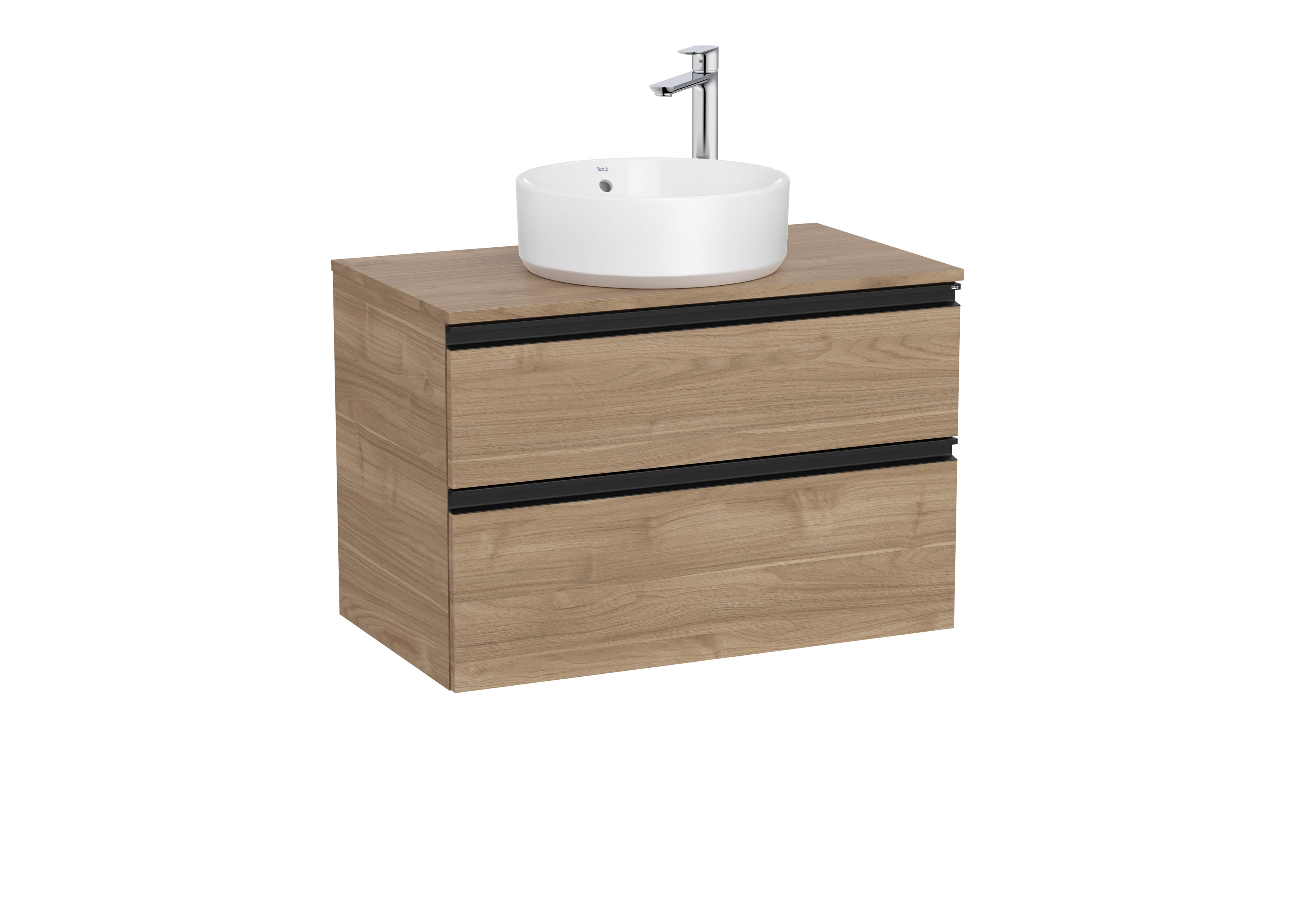 Деревянный подвесной умывальник с ящиками Roca The Gap ARCH-00050806 - Вид №11