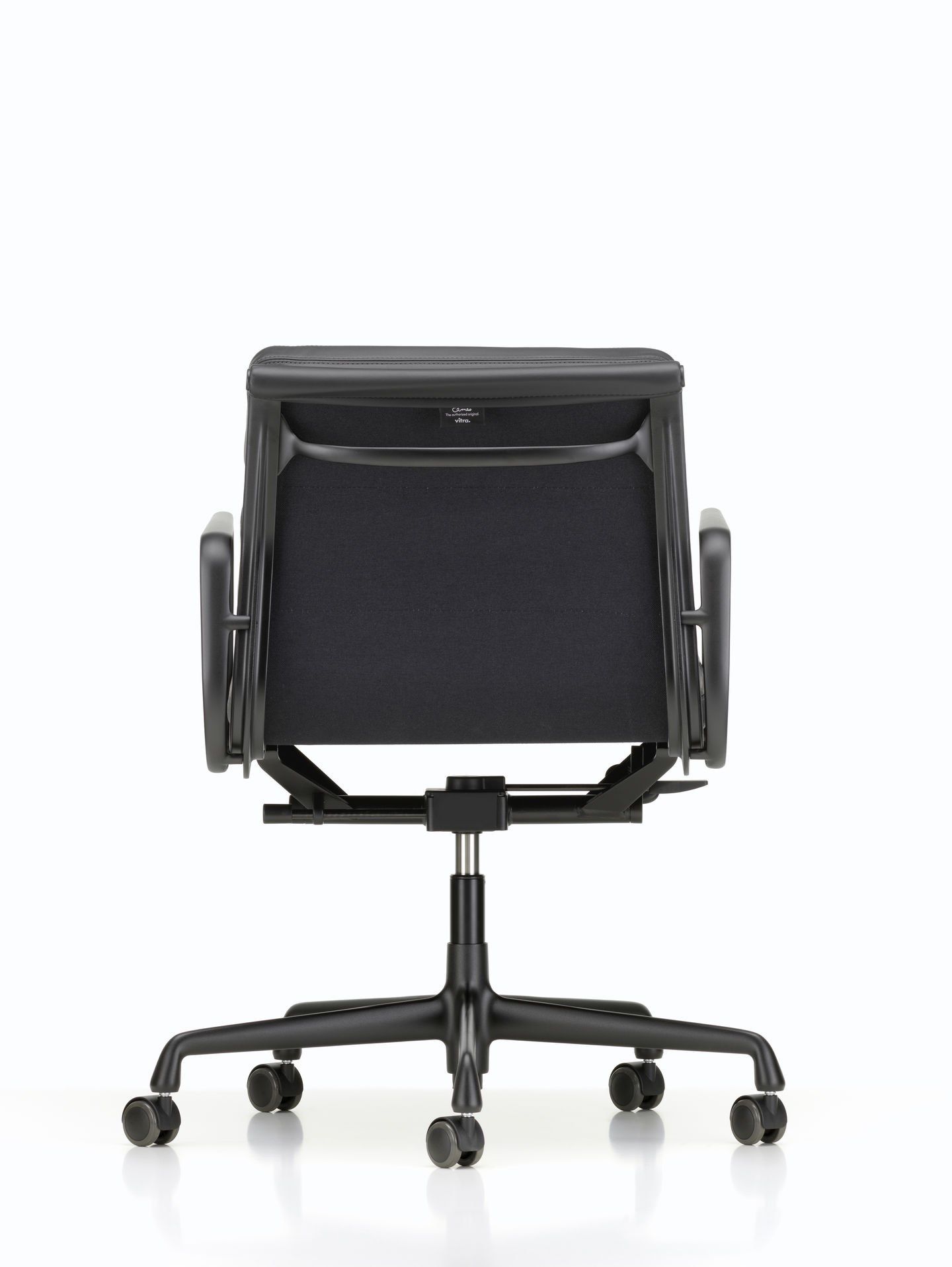 5 спиц подлокотник кожаный поворотный операционный офисный стул VITRA Eames Soft Pad Group ARCH-00124733 - Вид №25