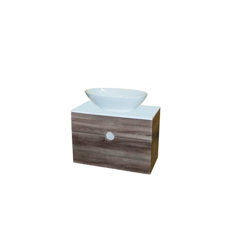 Тумба подвесная "Sole" Хром ORANGE sun-id-1516936 - Вид №1