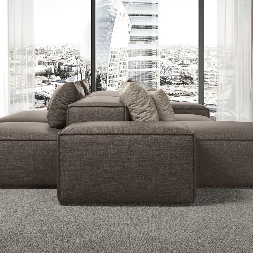 Модульный тканевый диван Febal Casa подпись ARCH-00065356 - Вид №5