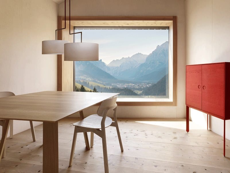 Квадратный обеденный стол из массива дерева ZEITRAUM Bondt ARCH-00133350 - Вид №3