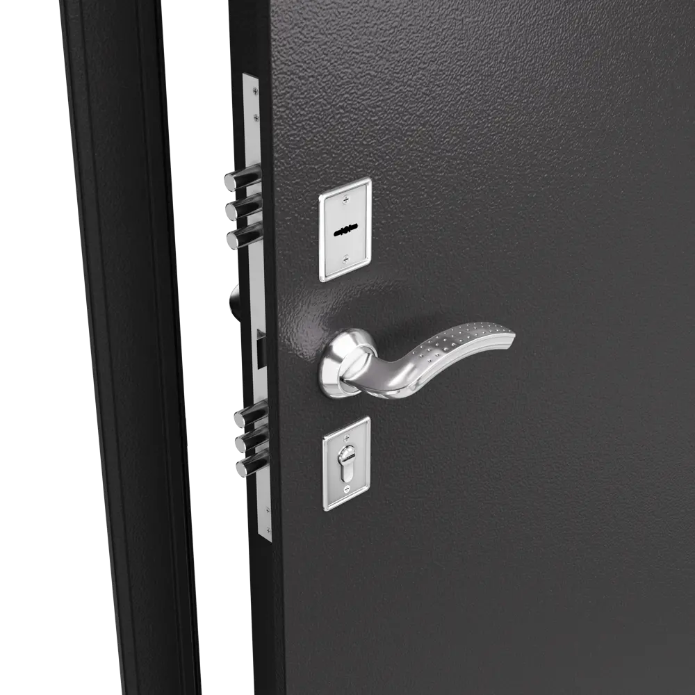 Дверь металлическая Стеф, 960 мм, левая, цвет орех тёмный TOREX STLM-2092573 - Вид №1