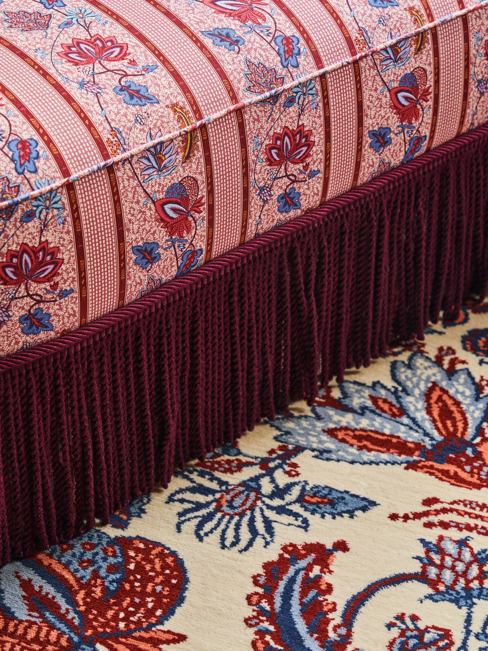 Хлопчатобумажная ткань с цветочным рисунком LELIEVRE Quenin-Belle Époque ARCH-00020380 - Вид №7