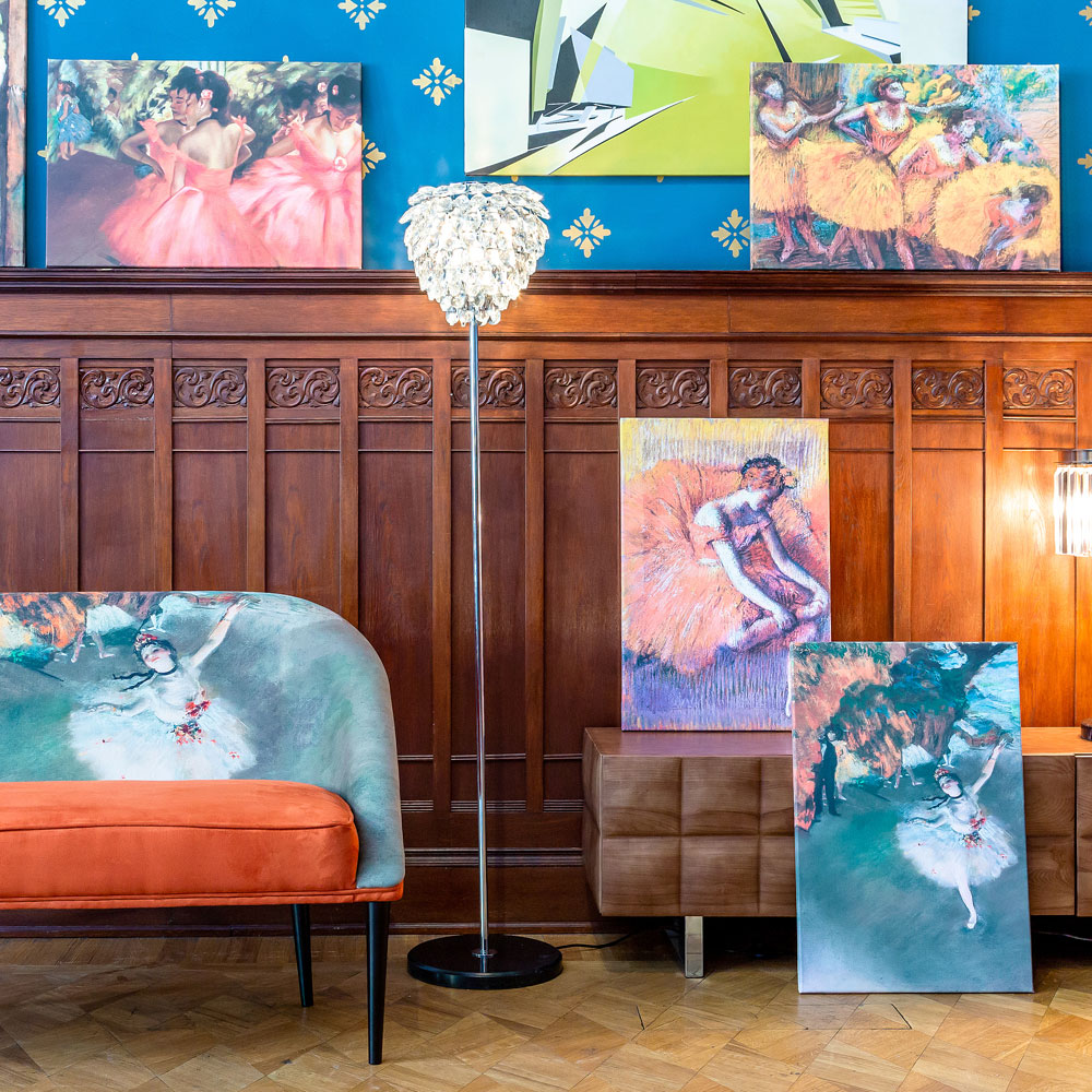 896522178_2628 Картина «Звезда балета» (холст, галерейная натяжка) Object Desire  - Вид №3