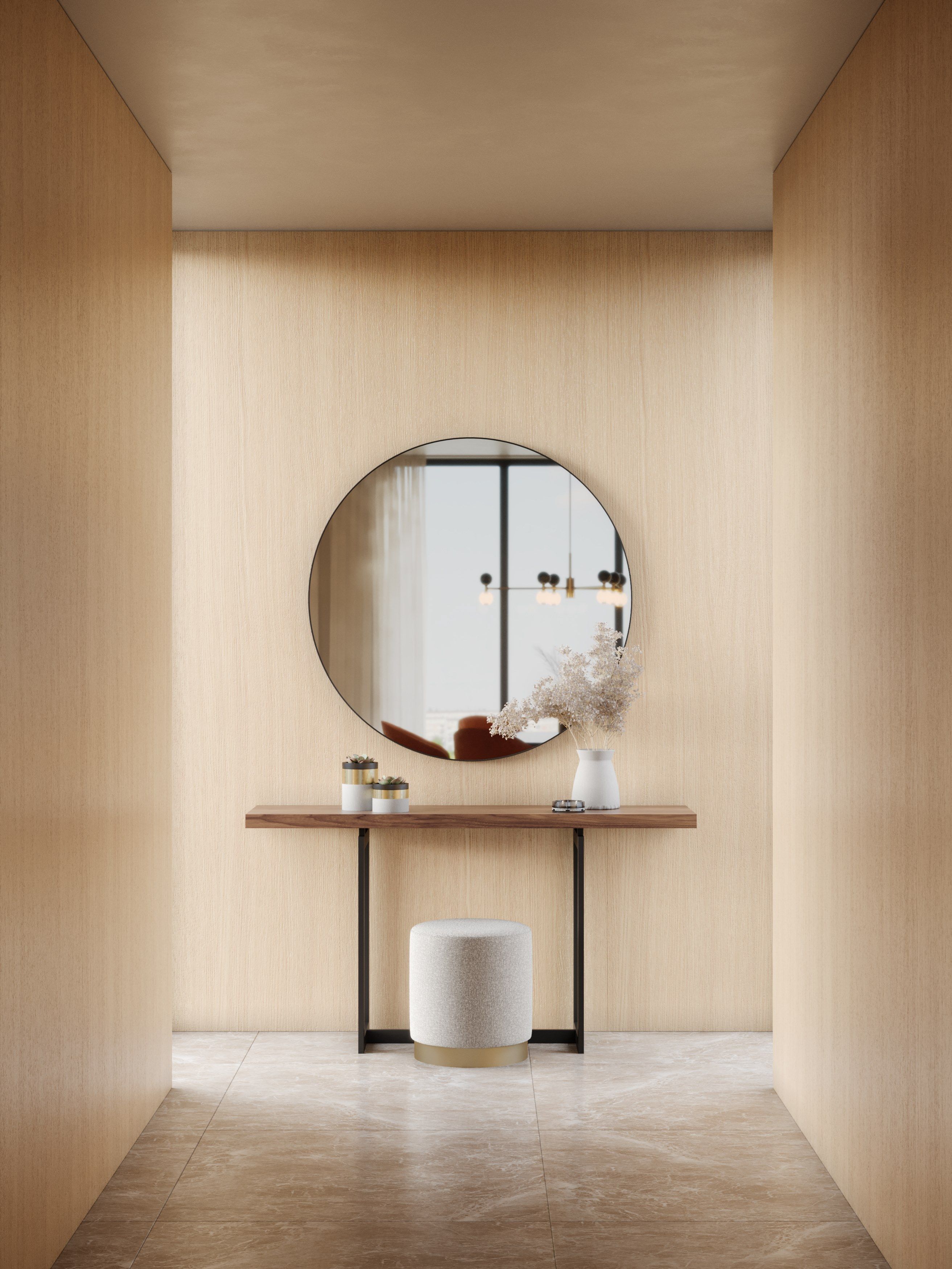 Настенное круглое зеркало Stylish Club Niagara ARCH-00096671 - Вид №4