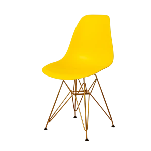 91988848 Комплект кухонных стульев 2 шт Derstuhl Gold 45x82x45 см полипропилен цвет лимон STLM-1357439