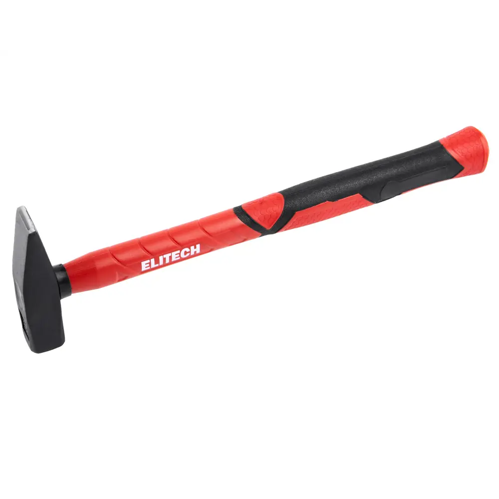 Молоток слесарный Elitech с фиберглассовой ручкой 200 г 89407185 STLM-1578350