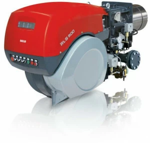 RIELLO Прогрессивная или модулируемая двухступенчатая газомазутная горелка Bruciatori