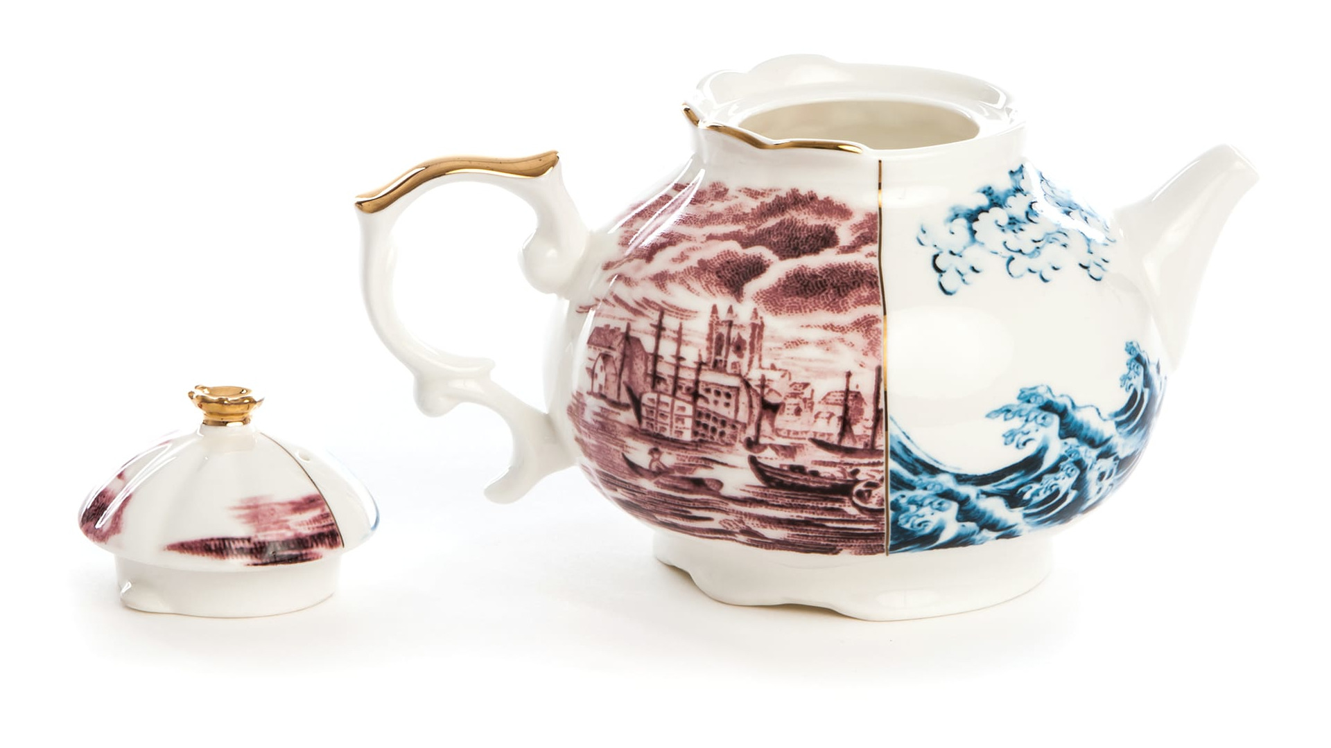 10671852 Seletti Сервиз чайный Seletti Гибрид на 6 персон 20 предметов Фарфор  - Вид №15