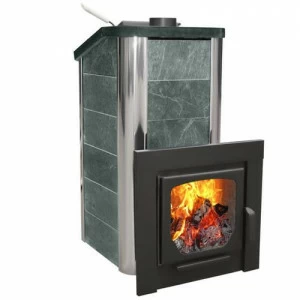 Печь для бани Варвара Терма Сказка с закрытой каменкой