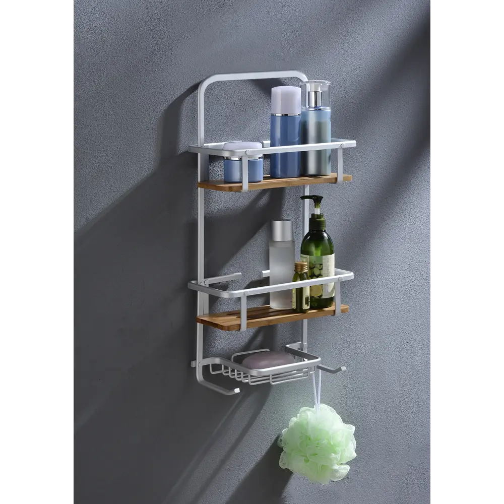 Полка для ванной двухъярусная Gromell Maduro 28 см STLM-2173557 - Вид №1