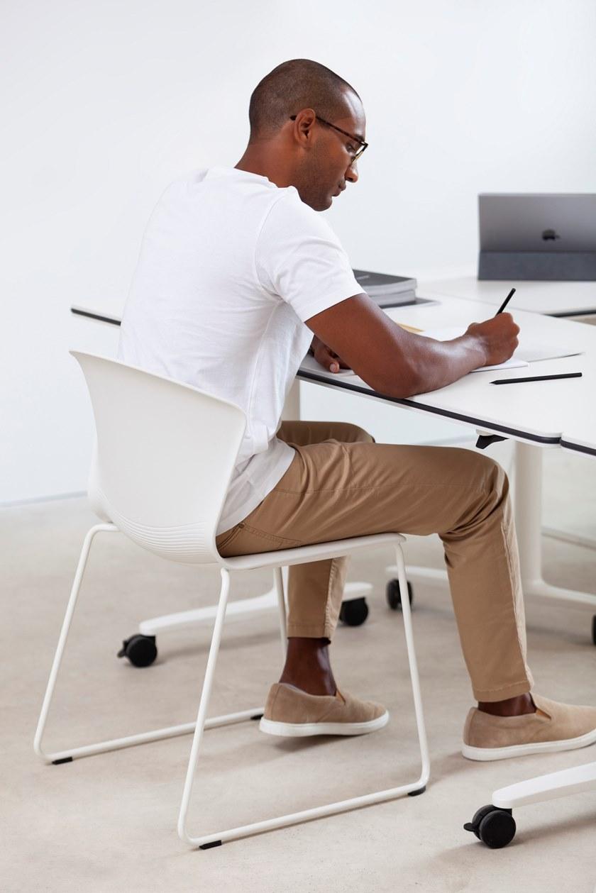 ACTIU Штабелируемое кресло-санки Whass sun-id-1404414 - Вид №2