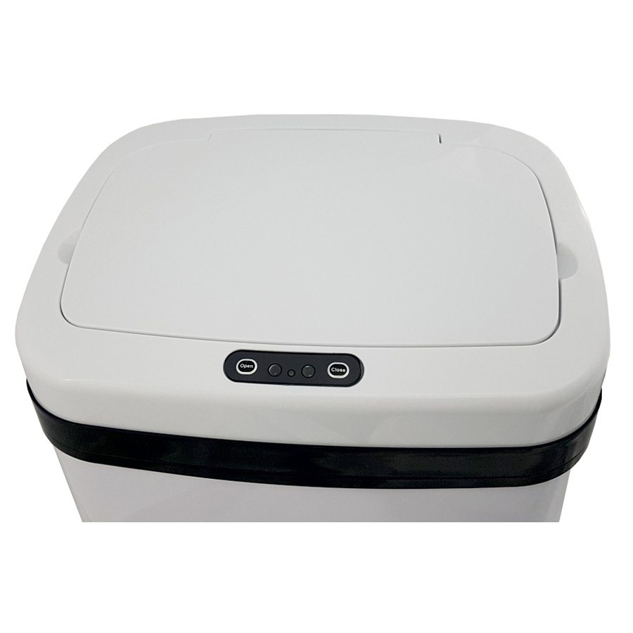 304009707 Урна сенсорная AGB-20W (белая) KSITEX  - Вид №2