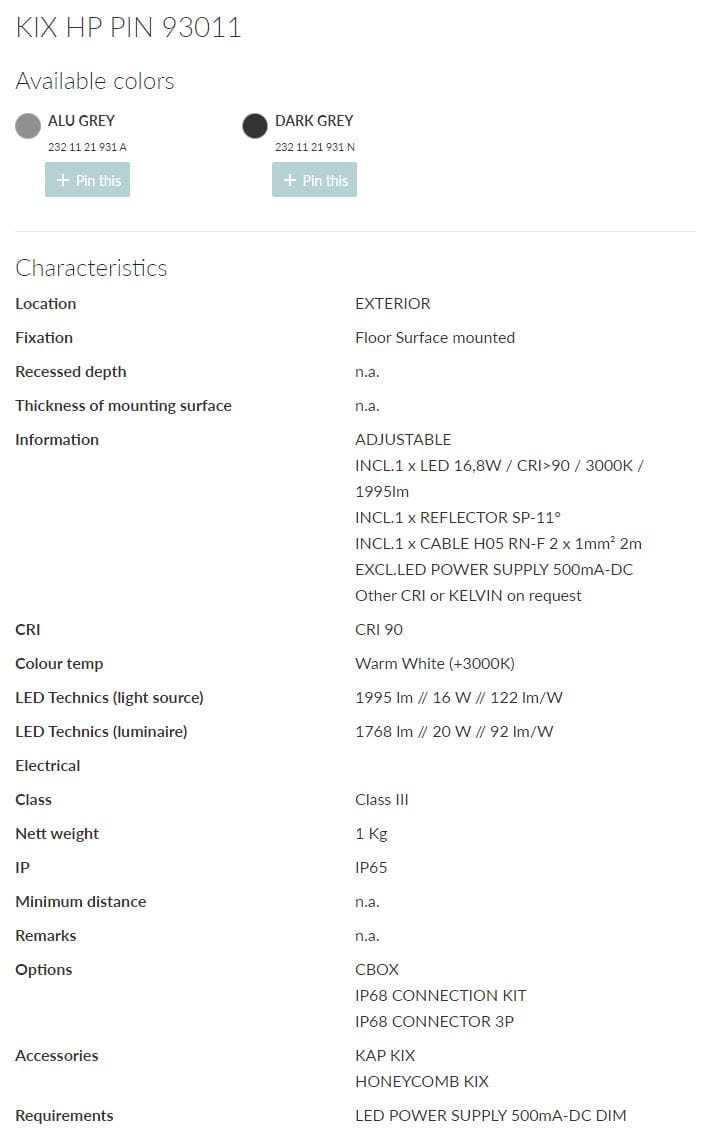 Светодиодный световой столб Deltalight Kix ARCH-00064245 - Вид №11