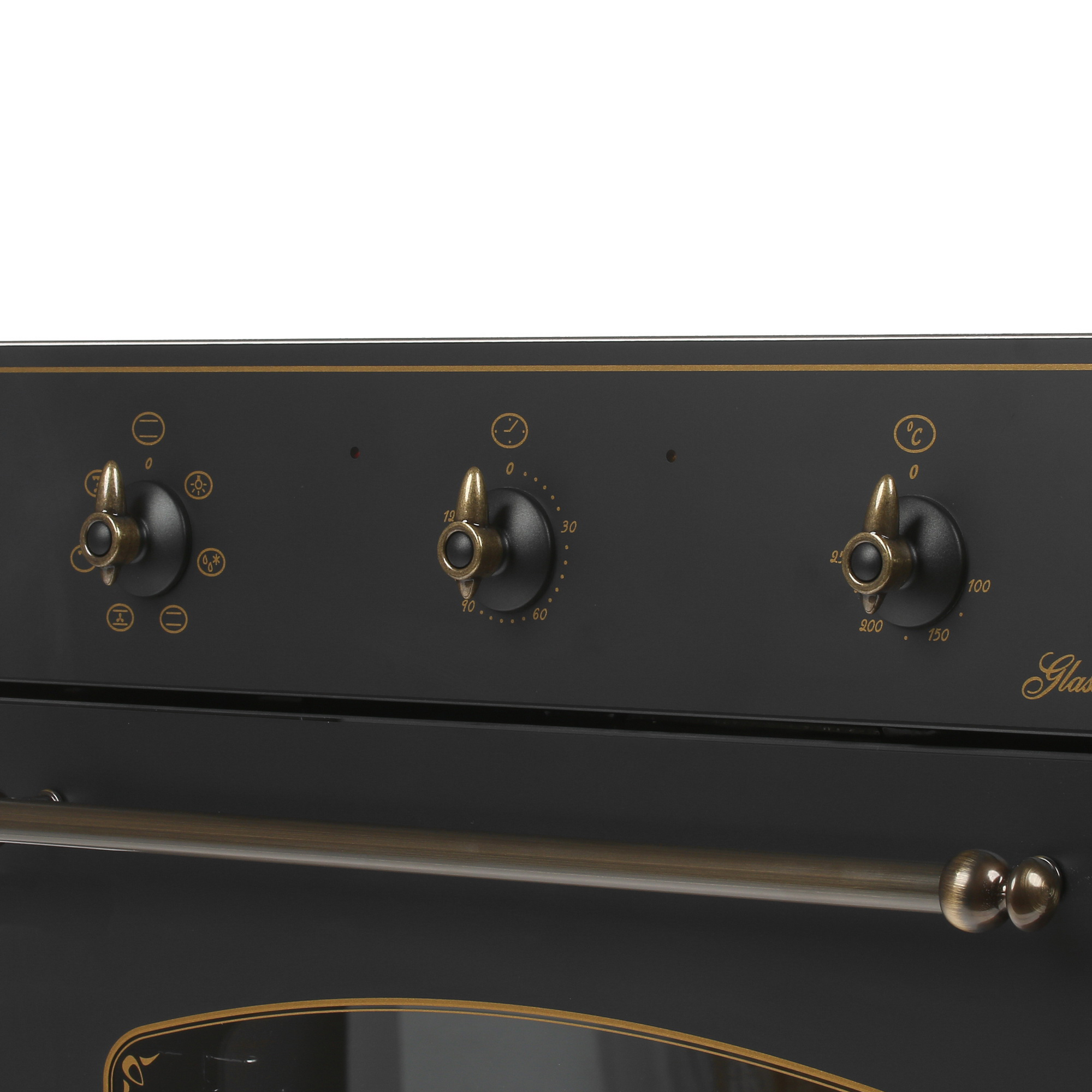 8121972 Электрический духовой шкаф De Luxe 6006.03эшв-062 черный STDN-0007916 - Вид №3