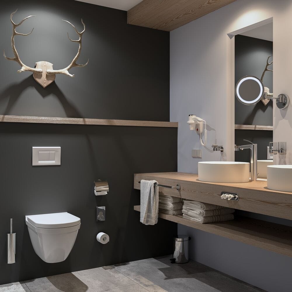 Диспенсер для туалетных мешков из металла Geesa отель ARCH-00034937 - Вид №3