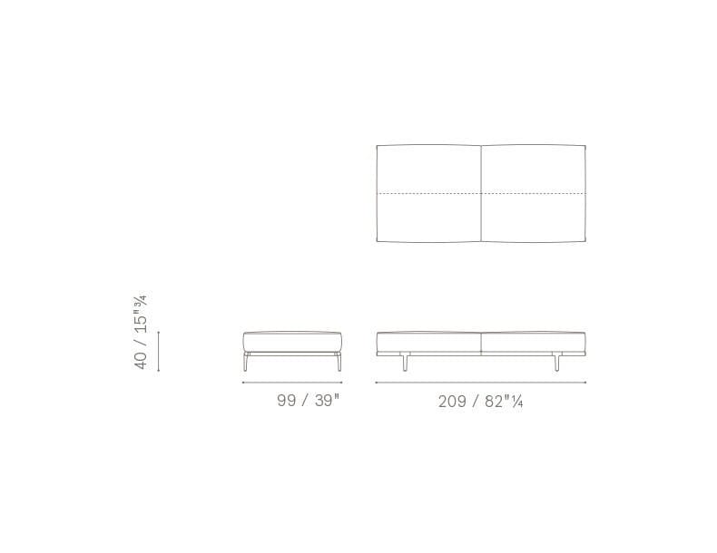 Ткань диван Poltrona Frau коллекция-диваны и кресла ARCH-00009449 - Вид №55