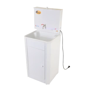 Водонагреватель наливной с тумбой 17 л Вихрь Люкс 1.3 кВт металлический бак белый