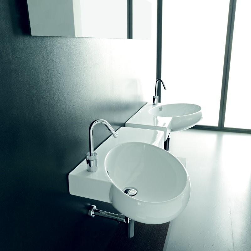 18997 Накладная раковина на столешницу  овальная Ceramica Hidra  - Вид №3