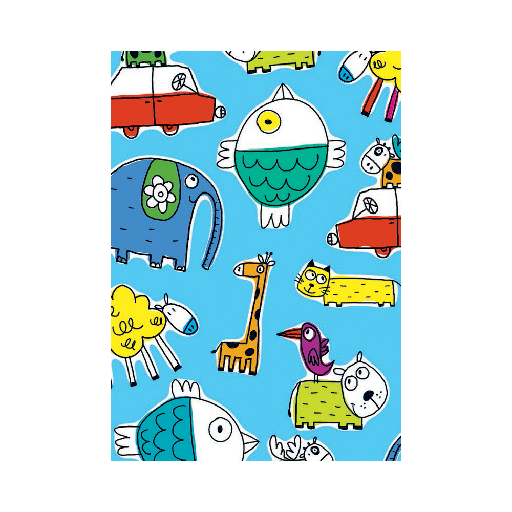 2528982241 Бумага упаковочная №03 Bernie bla STEWO 