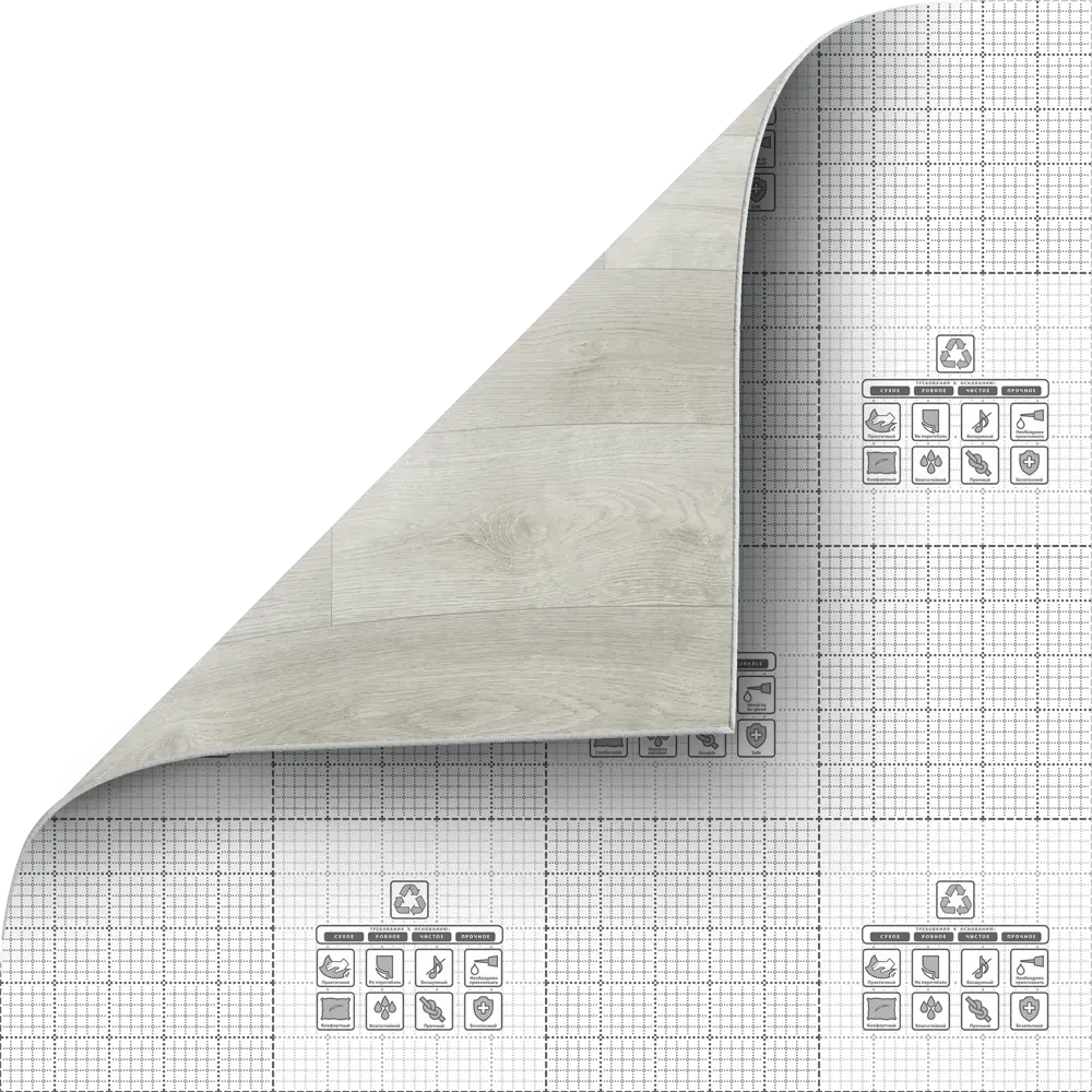 Santreyd Линолеум Дуб Эдвард - натуральная элегантность для интенсивных нагрузок 84785066 STLM-0890787 - Вид №4