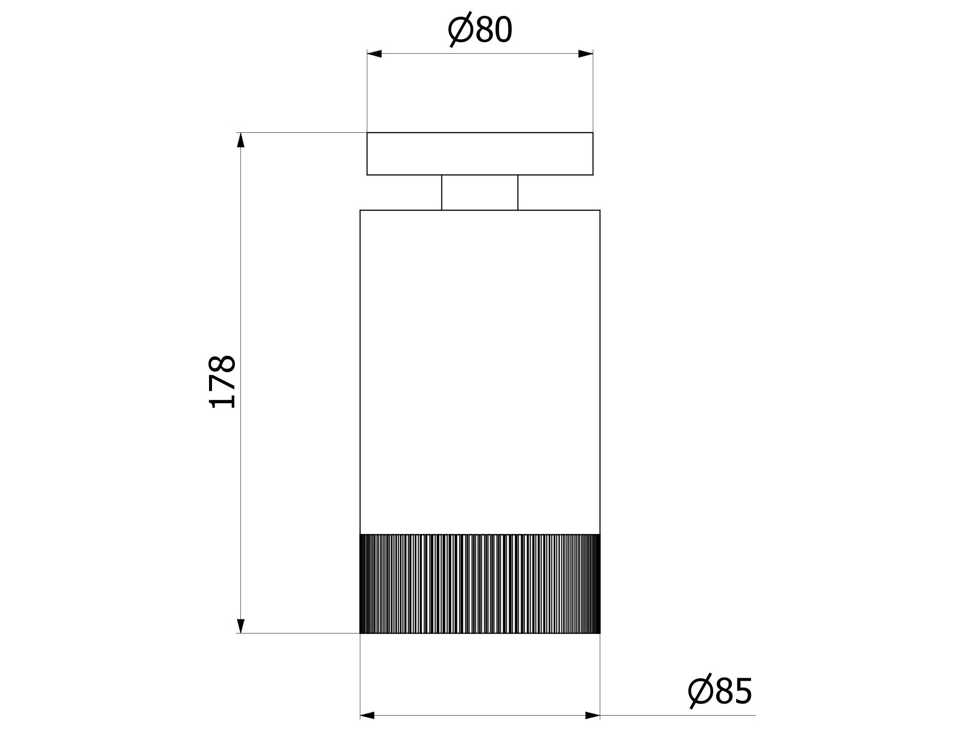 Круглая потолочная душевая головка IB Reflex ARCH-00065093 - Вид №13