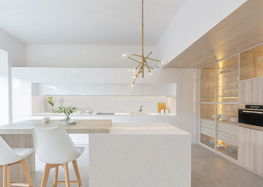 Столешницы для кухни - Мрамор феллини / 12 мм LIGRON LIST244 2374 - Вид №9