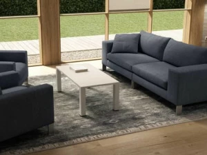 Bralco Низкий прямоугольный журнальный столик из меламина Winglet