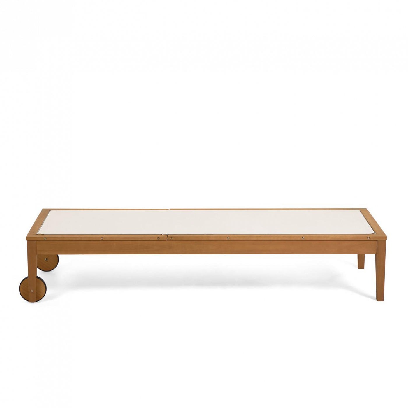 097595 Шезлонг из эвкалипта бежевый La Forma Caterin  - Вид №5