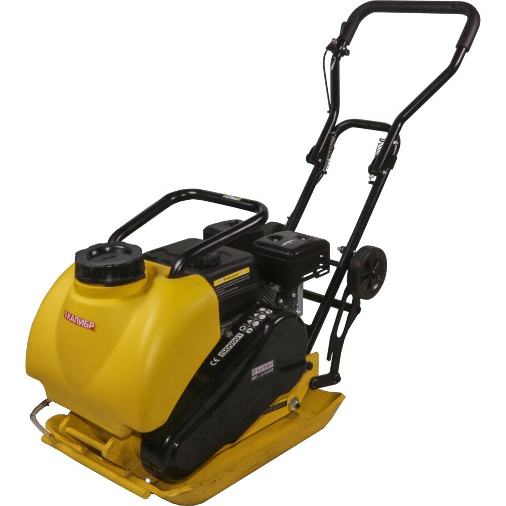 40011 Калибр Бензиновая виброплита БВП-15/5600В  - Вид №1