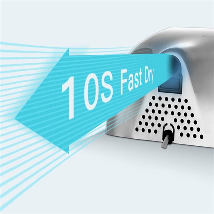 Сушилка для рук из нержавеющей стали AIKE AK2800_493  - Вид №4