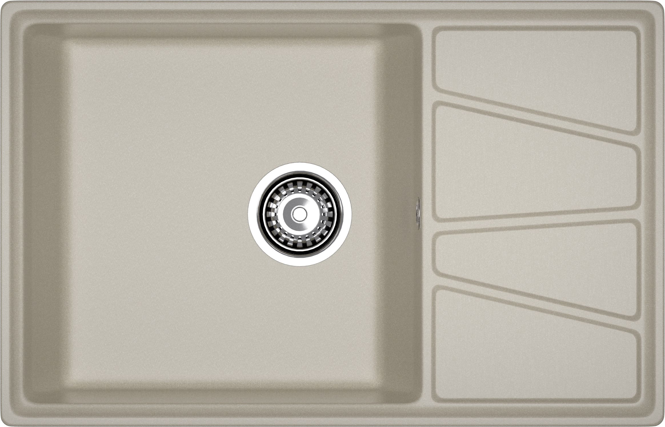 Кухонная мойка Искусственный камень VERTEX S145 GranFest V-780L-S145