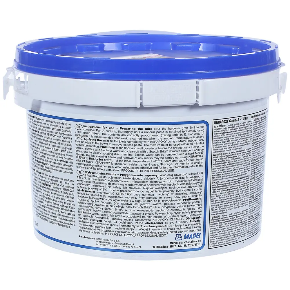 Затирка эпоксидная Mapei Kerapoxy N100 цвет белый 2 кг Без серии STLM-2130781 - Вид №4