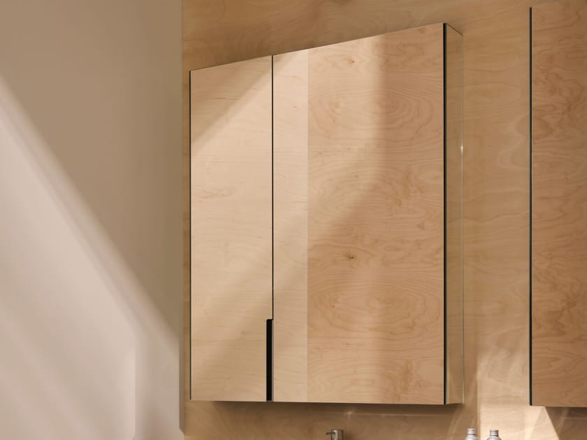 Прямоугольное настенное зеркало с контейнером Ceramica Cielo проволока ARCH-00138860