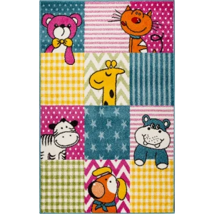 Ковёр «Art kids» LM07, 1.5x2.3 м, цвет синий