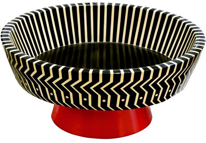 Ваза для фруктов в мдф Vanilla noir Santreyd sun-id-1365326 - Вид №3