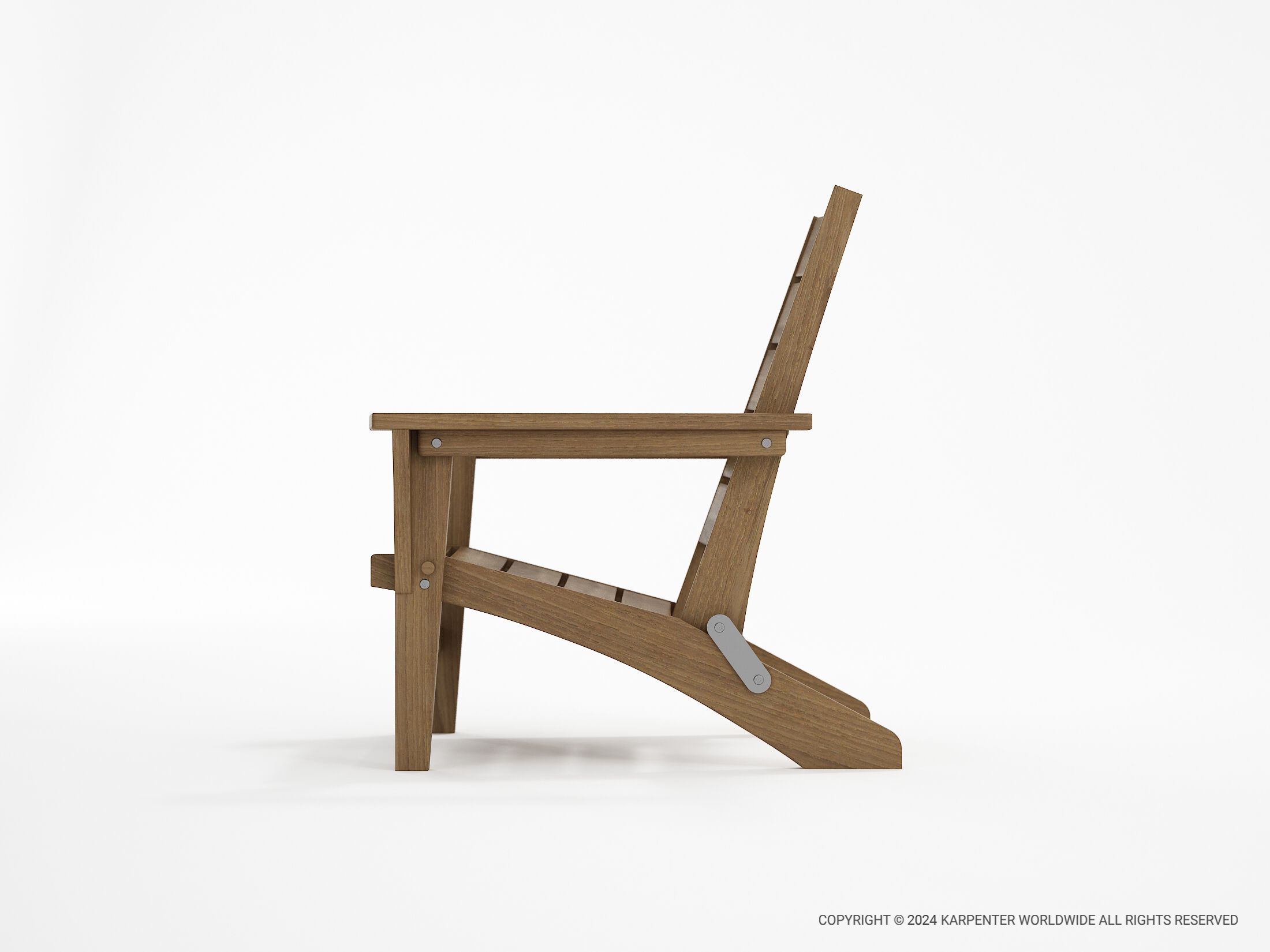 Стул из тикового дерева KARPENTER Idle Moose ARCH-00102909 - Вид №1