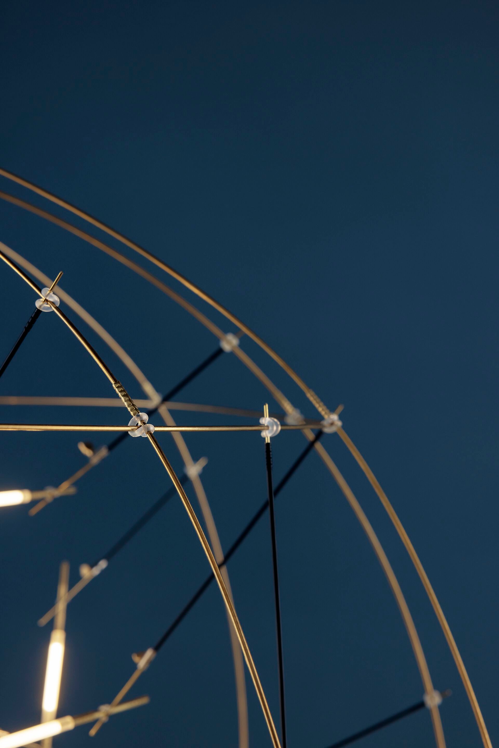 Латунный светодиодный подвесной светильник Catellani & Smith Pòta! ARCH-00138783 - Вид №4