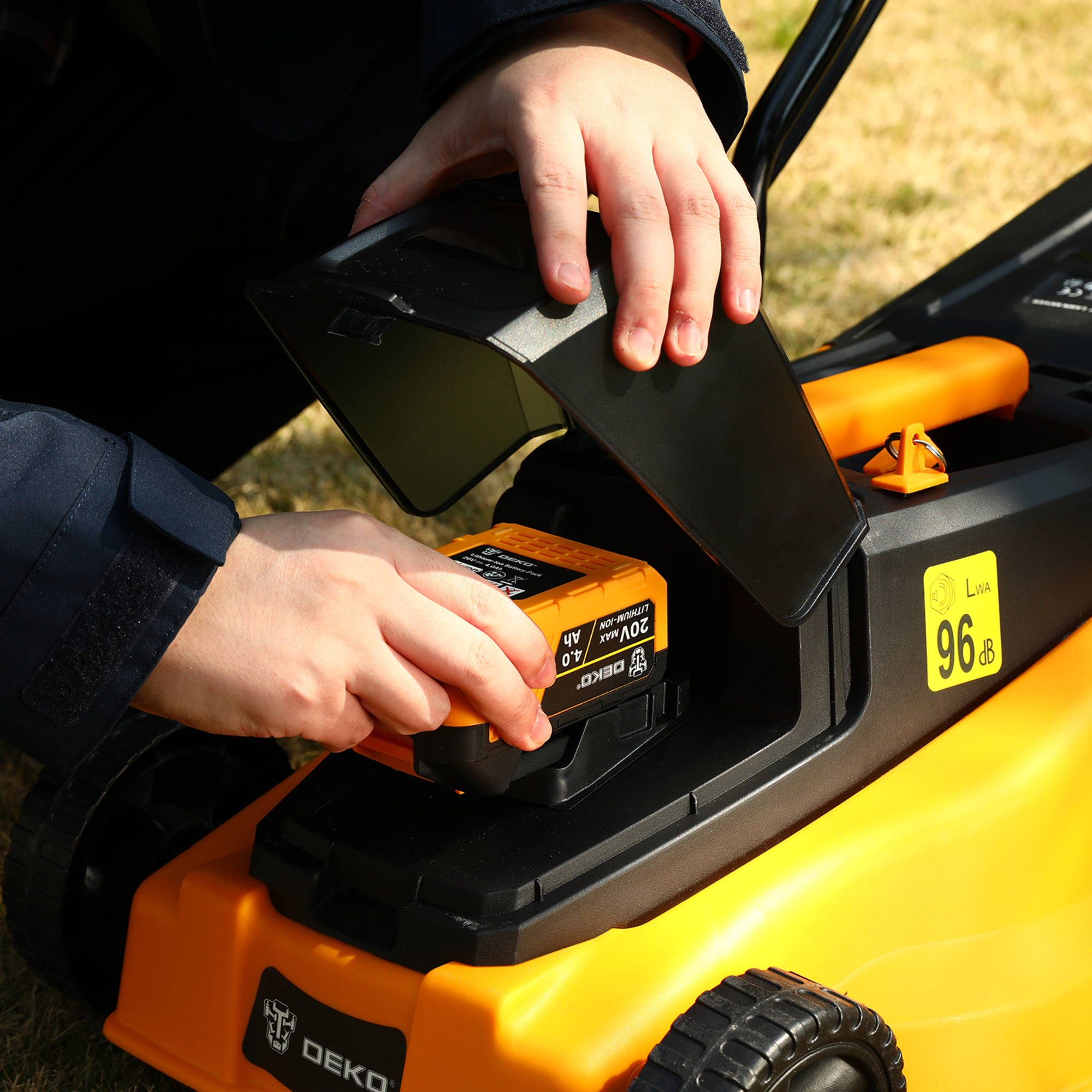 Аккумулятор Deko BL1840B Li-ion 4000 мАч 20В Santreyd 88221419 STLM-0076960 - Вид №3