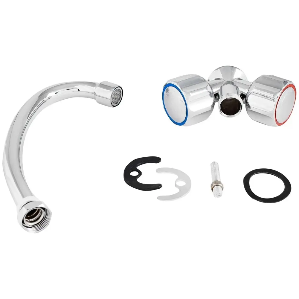 Смеситель Молот Лидия для раковины с двухвентильным управлением 86922923 STLM-0072463 - Вид №1