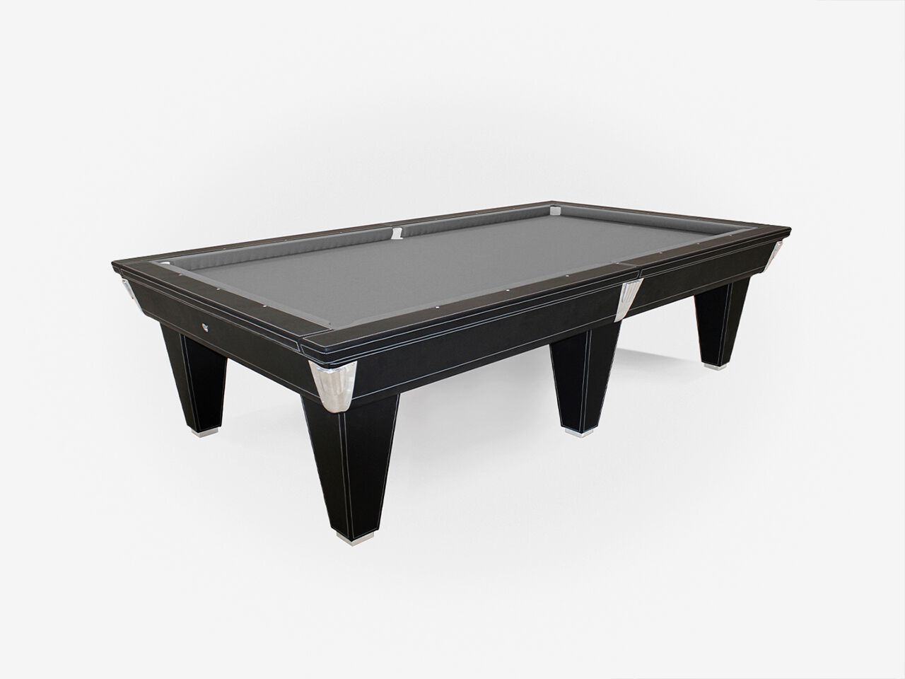 Кожаный прямоугольный бильярдный стол Hermelin biliardi современные игровые столы ARCH-00084814 - Вид №1