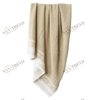 Плед ALBA APERO ДИЗАЙНЕРСКИЕ, ОДНОТОННЫЕ 010360 Бежевый 