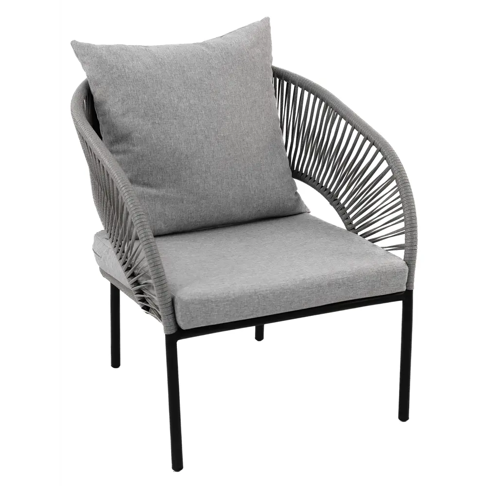 Santreyd Luna: садовый комплект с диваном, креслами и стеклянным столом 89351760 STLM-0955117 - Вид №3