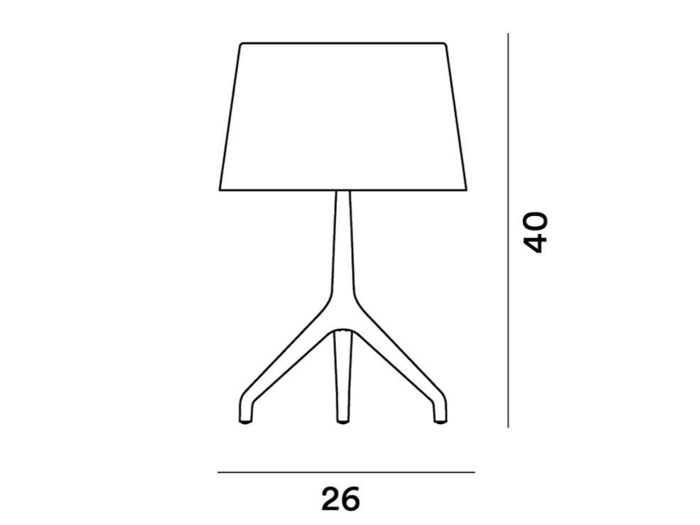 Светодиодная настольная лампа из дутого стекла и алюминия Foscarini Lumiere ARCH-00004296 - Вид №8