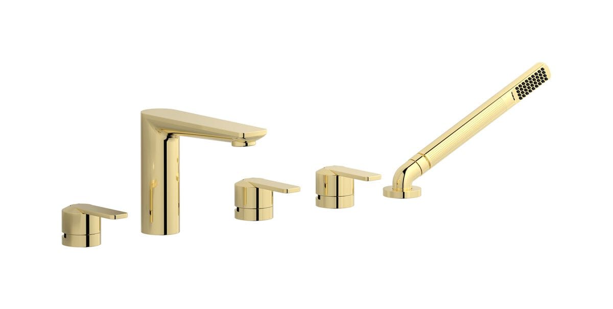 Смеситель для ванны с 5 отверстиями и ручным душем IB C-67 ARCH-00131838 - Вид №2