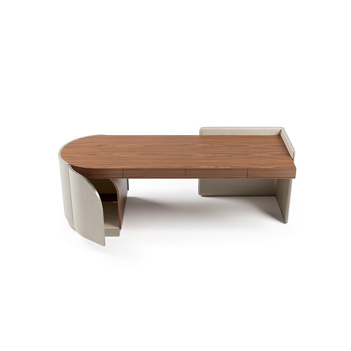 Кожаный стол с ящиками Capital Collection Duna ARCH-00135864 - Вид №16