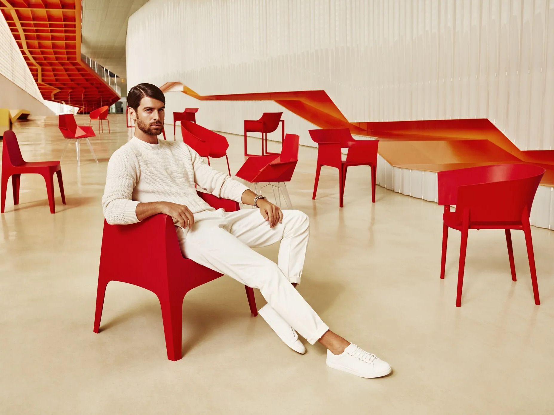 Садовое кресло с подлокотниками Vondom ARCH-00003488 - Вид №1