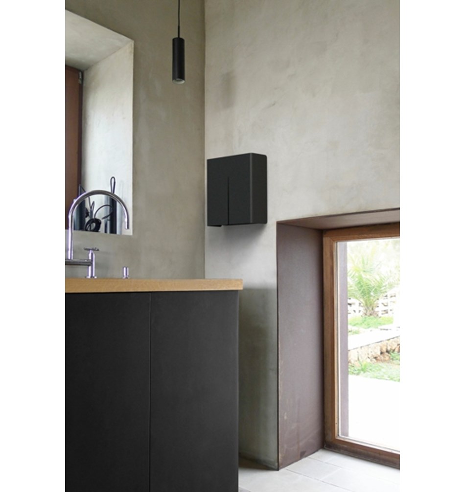 FROST Диспенсер для бумаги » черный Нержавеющая сталь Черный N1944-B  - Вид №3