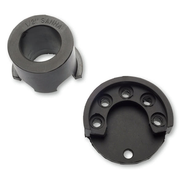 88984 SANHA 8984 звукоизоляция для проходной водорозетки 9478GZ + 91478GZ  мм  - Вид №1